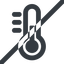 Line, wide, horizontal, mirror, prohibited, temperature, thermometer, cold, heat, hot, thermometer-wide icon