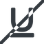 Line, wide, horizontal, mirror, prohibited, text, type, editor, font, typography, font-style, underline, underlined, underline-solid icon