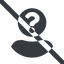 Line, wide, circle, user, man, woman, person, prohibited, user-circle, anonymous, anonymous-user, anonymous-user-circle, incognito, unidentified, anonym, anonymous-user-circle-solid icon