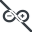 Line, wide, logo, brand, prohibited, board, uno, mega, breakout, pcb, arduino icon