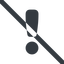 Line, up, wide, mark, warning, exclamation, rounded, prohibited, info, exclamation-mark-rounded, alert icon