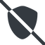 Line, wide, prohibited, safe, shield, protection, royalty, blazon, shield-solid icon
