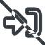 Line, up, wide, sign, in, signin, login, log, log-in, prohibited, connection, sign-in-solid, go-in, connect, sign-in-wide icon