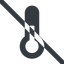 Line, wide, prohibited, thermometer, cold, heat, temperature-solid icon