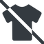 Line, wide, prohibited, tshirt, clothing, t-shirt, tshirt-solid icon