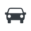 Up, wide, solid, car, front, vehicle, transport, car-front-small icon